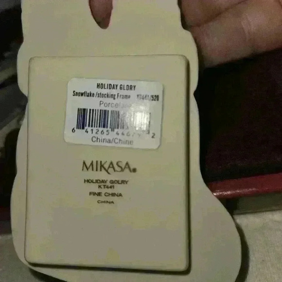 Mikasa Photo Frame Christmas Ornament - Picture 2 of 7